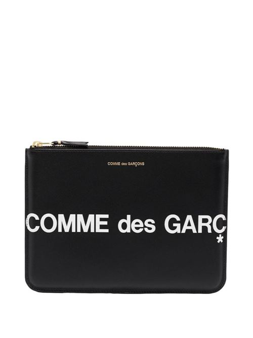Pouch con logo COMME DES GARÇONS WALLET | SA5100HL1